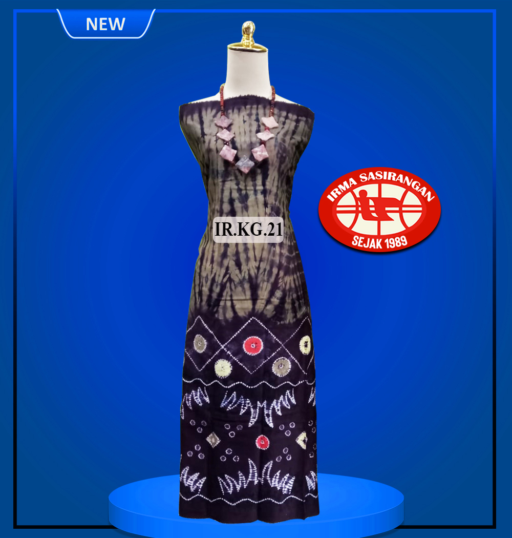 Kain Sasirangan Bahan Katun Gradasi